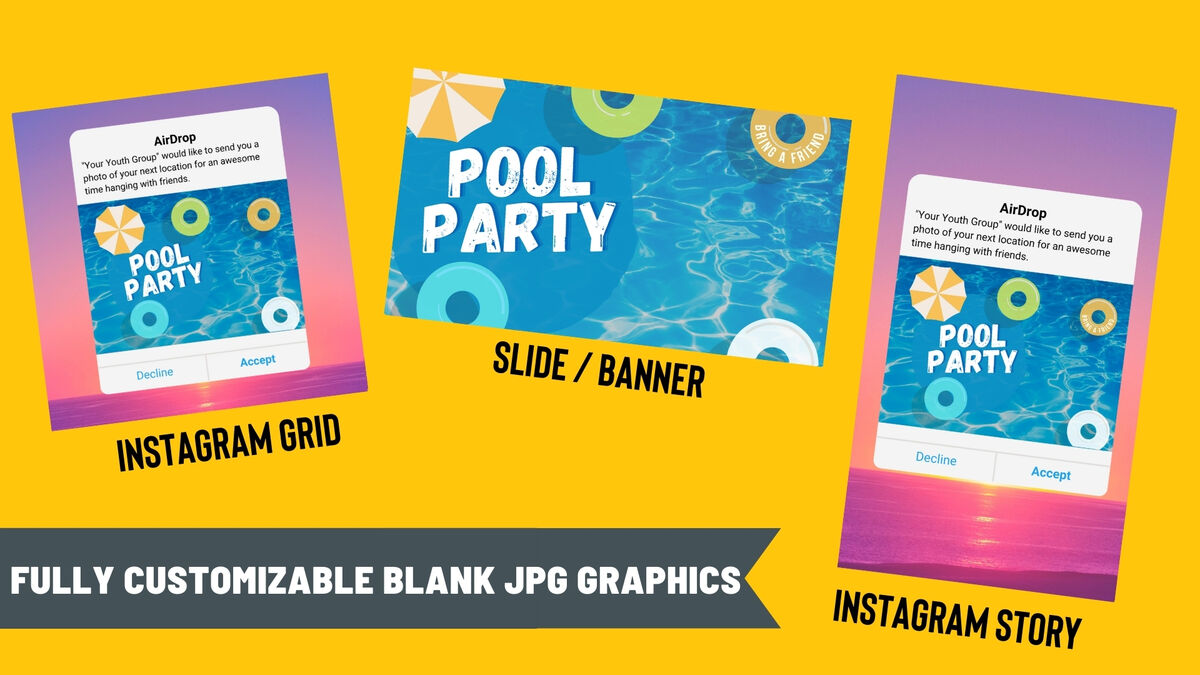 Summer Events Canva Graphics 6-Pack image number null